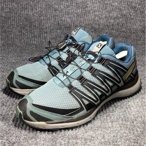 Salomon‎ Speedcross 4 Women's 10.5 Trail Running Shoes Blue Teal Gorpcore 187982
